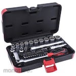 RS PRO 3/8 inch 40 piece socket set