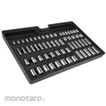 RS PRO 61 Piece Socket Set, 1/2", 1/4", 3/8",