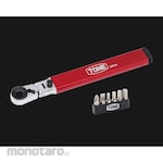 TONE (formerly Maeda Metal Industries) Swing bit ratchet set with magazine