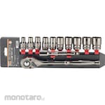 TRUSCO Set Kunci Sok Insert Angle 12.7mm