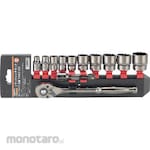 TRUSCO Set Kunci Sok Insert Angle 9.5mm