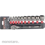 TRUSCO Set Kunci Sok Insert Angle 9.5mm