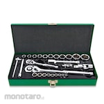 Toptul 1/4 & 1/2inch DR. Socket (Set Kunci Sok)
