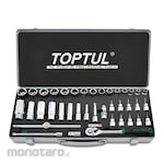 Toptul 3/8inch DR. Socket (Set Kunci Sok)
