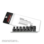 Toptul Set Mata Kunci Sok Impact Bintang 1/2 inch Rail