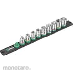 WERA Socket wrench set (with rail)