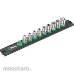 WERA Socket wrench set (with rail)