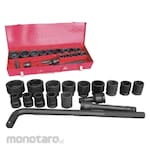 Wipro 3/4inch Impact Socket Set Inch (Set Kunci Sok)