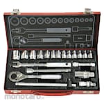 Wipro 3/8inch Socket Set Metric (Set Kunci Sok)