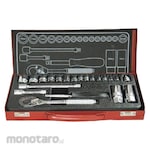 Wipro 3/8inch and 1/4inch Socket Set Metric