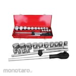 Wipro Socket Set 3/4inch (Set Kunci Sok)