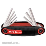 Yato Folding Hex Key Set