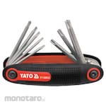 Yato Folding Torx Tamperproof Key Set