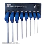 Arca Tools Two-Way Handle Ball Point Hex Key Wrench set (Kunci L Ballpoint Panjang Set)