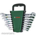 BOSCH Ratchet combination wrench set