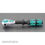 ESCO 1/4"sq ratchet handle (with bend / ZYKLOP)