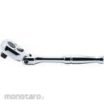 KO-KEN 3/8inch (9.5mm) Sq. Head Swing Ratchet Handle (Short / Polish Grip)