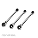 Kennedy 4in1 Ratchet Ring Reversible Spanner Set