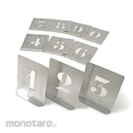 Kennedy Steel Stencil Figures