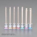 ESCO [Hex-Plus] Bit socket set (with hold)