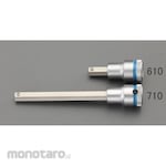 ESCO 1/2"DR / 14x60mm [INHEX] Bit socket (hold function)