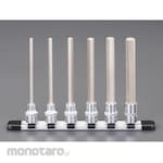 ESCO 1/2"DR / 5-14mm [HEX] Super long bit socket set