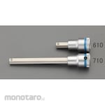 ESCO 1/2"DR / 8x60mm [INHEX] Bit socket (hold function)