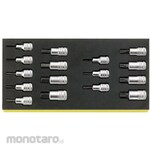 ESCO 1/2"sq [Hex] bit socket set