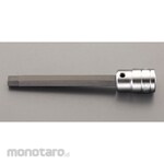 ESCO 1/2"sqx1 / 2" / 132mm [HEX] bit socket