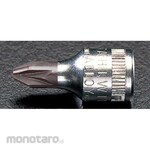 ESCO 1/4"DR / # 2 [Pozidriv] Bit Socket