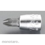 ESCO 1/4"DRx # 1 [Pozidriv] Bit Socket
