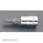 ESCO 1/4"DRx4mm [Hex] Bit Socket