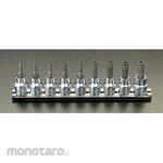 ESCO 3/8 inch Sq Hexrobe Bit Socket Set