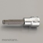 ESCO 3/8"DR / 3x62mm [HEX] Bit Socket (with Grip Ring)