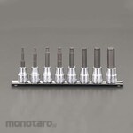 ESCO 3/8"DR [Hex] Bit Socket Set (with Grip Ring)
