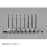 ESCO 3/8"sq / 8 pcs [Hexlobe] long bit socket
