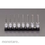 ESCO 3/8"sq8 pieces [Hex] bit socket set