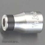 ESCO 3/8"sqx1 / 4" [Hex] bit adapter