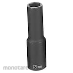 GREY PNEUMATIC Socket 1/2 D Impact 6pt