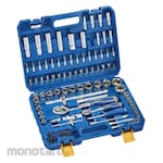 JETJO TOOLS Socket Set 1/4 - 1/2inch