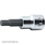 KO-KEN 3/8inch (9.5mm) Sq. Hex Bit Socket