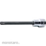 KO-KEN 3/8inch (9.5mm) Sq. Iris-Stop Torx Bit Socket (Round Shaft)