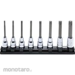 KO-KEN 9.5mm Insertion Z-Eal Torx Bit Socket Rail Set 8 Pairs