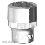 Lippro Socket DR. 12Pt 1/4inch