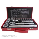 Melzer HD Socket Set 12 PT 1/2inch