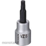 PROXXON 3/8 XZN (Spline) Triple Square Bit (Mata Sock Bintang)
