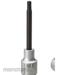 PROXXON Hex Bit Socket Long 1/2 (Kunci Soket Hex / Hexbit Socket)