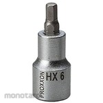PROXXON Hexbit Socket Short 1/2 (Kunci Sock Hexagonal)