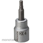 PROXXON Hexbit Socket Short 3/8 (Kunci Soket Hex / Hexbit Socket)