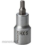 PROXXON Hexbit socket short 1/2